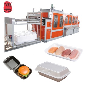 Bọt món ăn Máy làm Polystyrene nhựa nhỏ thực phẩm Tấm hộp Khay chân không tự động tạo thành máy - Product Image 5