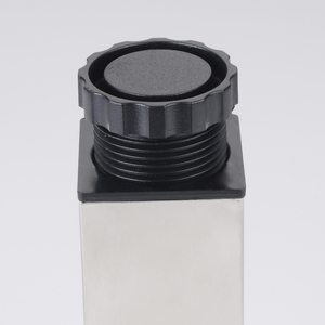 Pieds de meuble carrés réglables en acier inoxydable pour canapé, lit, table et supports de table basse - Product Image 4