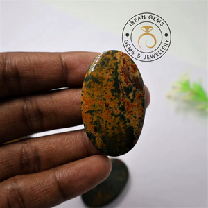 Nuovo Lotti all'Ingrosso di Cabochon in <span class=keywords><strong>BLOODSTONE</strong></span> di Alta Qualità, Venduti a Peso con Diverse Forme e Dimensioni, Ideali per la Creazione di Gioielli, <span class=keywords><strong>Pietra</strong></span> <span class=keywords><strong>Bloodstone</strong></span> - Product Image 3