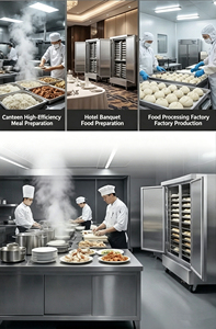 หม้อนึ่งไฟฟ้า 10 ถาด แบบประตูเดียว สำหรับธุรกิจ พร้อมล้อเลื่อน สำหรับเอเชียตะวันออกเฉียงใต้ จากโรงงานโดยตรง - Product Image 6