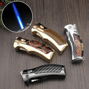 HF2511 Nouveau Multifonctionnel En Métal Gonflable Coupe-Vent Allume-Cigarette Conception Droite Pliant Caractéristique Moderne En Gros - Product Image 3