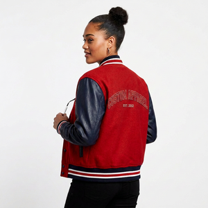Custom Embroidery Lettermen Vintage Jacket for Men University Letterman Bomber Varsity Jackets College Baseball Jacket for Women - Product Image 2