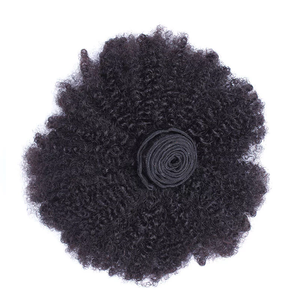 Extensiones de Cabello Humano Afro Rizado de Alta Calidad, Cabello Afro Rizado en Paquetes, Doble Trama, Cabello Despeinado para Mujeres Negras - Product Image 4