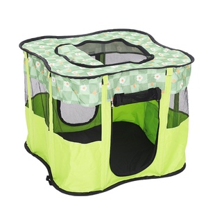 Tenda Chiusa con Motivo Floreale per la Riproduzione di Gatti, in Tessuto Oxford 600D, con Cuccia per Animali Domestici - Forniture per la Parto e l'Allevamento di Gatti in Offerta - Product Image 5