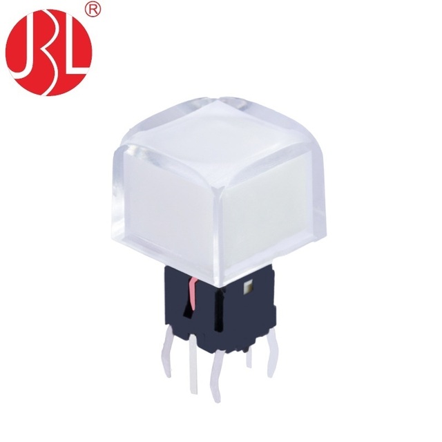 TD01-3011 Series Illuminated LED Tactile Switch with Keycap Through Hole