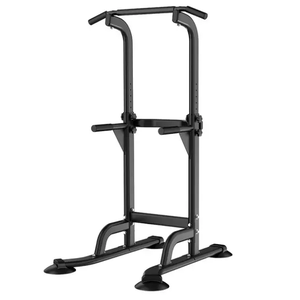 Estación de gimnasio en casa <span class=keywords><strong>multifuncional</strong></span> <span class=keywords><strong>con</strong></span> barra de dominadas de altura ajustable y estación de inmersión Equipo de fitness unisex <span class=keywords><strong>Torre</strong></span> de alimentación - Product Image 1