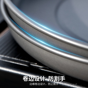 Beishanlang Outdoor Tableware Aluminum Alloy Plate Camping Picnic Portable Set Food Grade High Temperature Resistant - Product Image 4