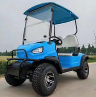 Voiturette de golf légère 300CC 4 temps tout-terrain 2 places à essence pour le golf personnel et la cour