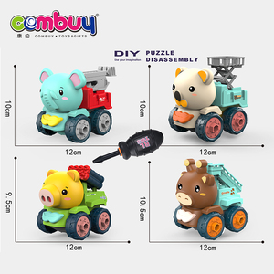 Juego de Herramientas para niños, juguete de camión de ensamblaje, coche dinosaurus, 4 Uds. - Product Image 5