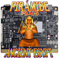Carte de jeu HET Piramide Plus Skill Game Board à écran simple ou double, fonctionnant avec des pièces espagnoles, pour machine de jeu d'arcade et de divertissement