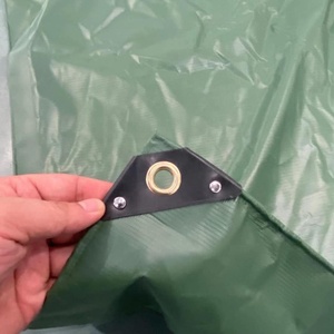 Vendita calda copertura del camion in cantiere uso impermeabile resistente allo strappo 500-700gsm tessuto rivestito in PVC - Product Image 2
