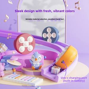 Mini console de <span class=keywords><strong>jeu</strong></span> électronique Whac-A-Mole, jouet anti-stress lumineux et mignon en ABS, cadeau promotionnel - Product Image 1