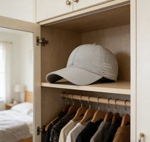 Gorra Deportiva de 6 Paneles con Logotipo Personalizado, Gorra de Béisbol de Secado Rápido para Hombre y Mujer, Ajustable, de Malla Transpirable, para Deportes al Aire Libre, Gorra de Golf con Cierre a Presión - Product Image 6