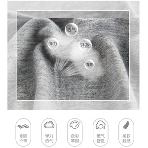 เสื้อชั้นในสตรีสีทึบยืดได้สูงเปิดหลังฤดูร้อน - Product Image 4