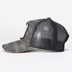 Chapeaux de camionneur personnalisés campagne 5 panneau Oem Odm 3d broderie rayures latérales chapeau ajusté de haute qualité casquettes de camionneur chapeau - Product Image 4