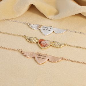 Engravable Charm <b>Necklace</b> With <b>Custom</b> <b>Name</b> and Diy Pcs Picture Stainless Steel Pendant Engraving Cutting Gold Silver Jewelry - Product Image 1