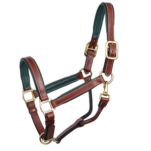 Cabestro de Cuero de Lujo para Caballo, Ajustable, de Doble Hebilla, Resistente, Personalizado al por Mayor - Product Image 3