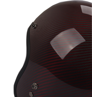 Fabriqué en CHINE OEM YA-651 royale Fibre de carbone avancée de haute qualité avec DOT Vintage casco para moto fibra de