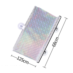 2026 Hot Selling Portable Fashionable Windshield PVC Foldable Sunshade Strong <strong>Sun</strong> <strong>Screen</strong> for <strong>Car</strong> Front Window - Product Image 6