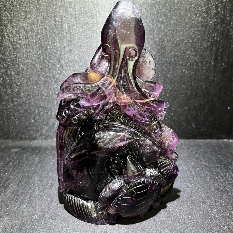 Factory Custom Natural Crystal Animal Craft
