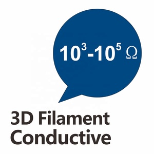 Filament d'imprimante 3D Hello3D Magic PLA conducteur 1,75 mm 1 kg, température d'impression 200-300°C, résistivité électrique 10-10 - Product Image 5