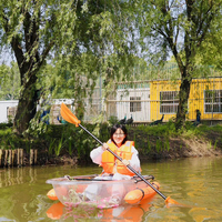 Bateau de pêche Kayak/canoë Transparent en Polycarbonate Transparent