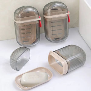 Boîte à Savon Portable de Voyage en Gros avec Couvercle Scellé et Fonction de Drainage pour Kits de Salle de Bain en Déplacement Professionnel - Product Image 6