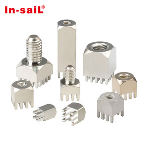 Aluminium <strong>Terminal</strong> 4 Pin PCB Mount Female Connector Automotive <strong>Terminals</strong> - Product Image 1