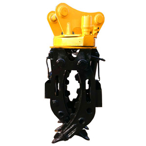 Pinza Hidráulica para Excavadora con Rotación de 360 Grados para Agarrar Madera y Árboles - Product Image 1