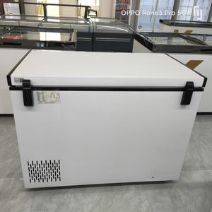Congelador Horizontal Blanco con Puerta Superior Abatible, Congelador Profundo para Exhibición en Supermercados con Ruedas - Product Image 6