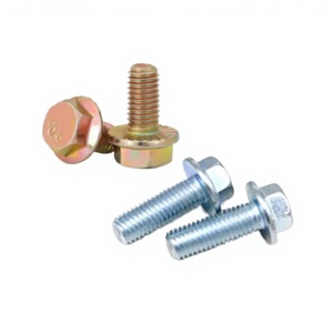Pernos de Brida Hexagonales Métricos de Alta Resistencia DIN6921 de Acero al Carbono Zincado - Product Image 2