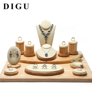Bộ Trưng Bày Trang Sức Bằng Gỗ DIGU, Dùng Cho Tủ Trưng Bày, Đứng Trưng Bày Trang Sức, Vòng Cổ, Hoa Tai, Mặt Dây Chuyền - Product Image 2