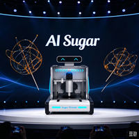 Imprimante 3D alimentaire Panda nouvelle, personnalisable, intelligente, électrique, automatique, contrôlée par Android, facile à utiliser, pour pâte à sucre et peinture alimentaire