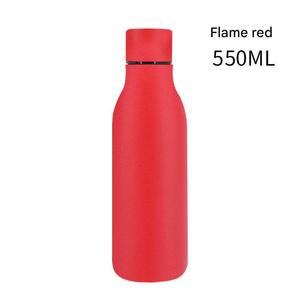 Bouteille d'eau en acier inoxydable de <span class=keywords><strong>grande</strong></span> <span class=keywords><strong>capacité</strong></span> moderne de couleur mate thermo gravée au Laser isolée sous vide pour le sport retour à l'école - Product Image 3