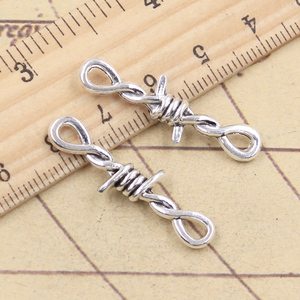 33x10mm Tiny Twisted Thorns Connectors Charms DIY Collares Pulsera Fabricación Accesorio de joyerí<span class=keywords><strong>a</strong></span> - Product Image 2