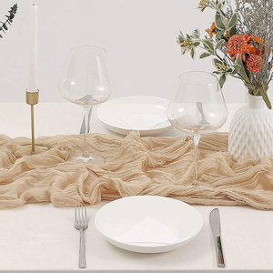 Chemin de table tissé en polyester/coton à motifs unis, avec couleur et taille personnalisables pour un usage domestique et hôtelier - Product Image 5