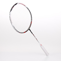 Raquette de badminton en fibre de carbone haute performance pour précision et puissance, idéale pour les joueurs compétitifs