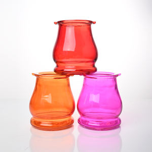 Vaso di <span class=keywords><strong>vetro</strong></span> di colore diverso 10oz barattolo di candela di <span class=keywords><strong>vetro</strong></span> di Halloween per la candela con lo Swing - Product Image 6