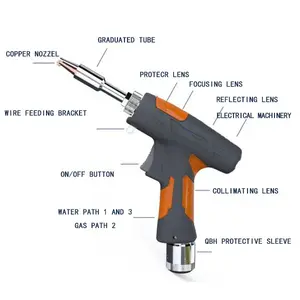 Laser Lassers Handheld Fiber Laser Lasmachine Intelligente Slinger Hand Laskop