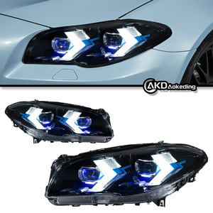 Flecha LED Luz de circulación diurna Conjunto de señal de giro Lámpara frontal apta para BMW 5 Series F10 11-17 Uso transfronterizo - Product Image 3