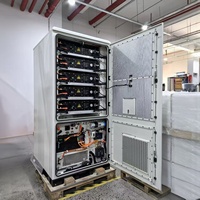 Sistem Penyimpanan Energi Surya Lithium Ion All-in-One 261kWh untuk Luar Ruangan, Microgrid BESS PCS+ Pendingin Cairan, Off Grid