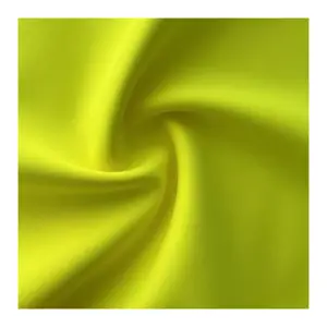 Hot Sale 100% Polyester Soft Shell Fleece fluor zierend gelb Selbst sicherheits weste Stoff