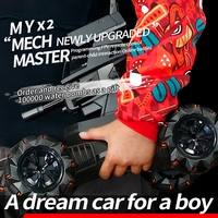 Voiture robot RC Flytec F06 2-en-1 FPV avec armure de combat infrarouge programmable et caméra HD pour jeu de bataille multijoueur, jouet pour adultes et enfants