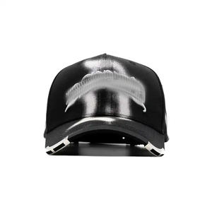 Topi Baseball <span class=keywords><strong>Project</strong></span> 001 dengan Pinggiran Melengkung, Desain Kustom Pabrikan, Logo Bordir, Warna Chrome Rose Gold, Merek Barbas - Product Image 2