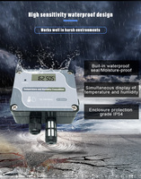 Transmisor Industrial de Temperatura y Humedad con Salida de 4-20mA, Sensor para Sistemas HVAC y Monitoreo Ambiental THT03C