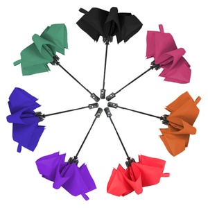 Wholesale Customized Straight 3-Fold Fully-Automatic Windproof <b>Umbrella</b> with Modern Logo Print for Business Gifts - Product Image 1