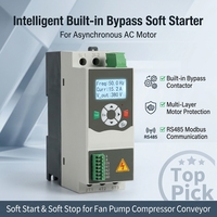 15A 22A 30A 3 Faz 5.5KW 7.5KW 11KW 15KW Yumuşak Yolverici Bypass Kontaktörü AC Motor için