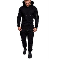Ensemble de survêtement pour homme, 2 pièces, personnalisable avec votre logo, camouflage, pantalon de survêtement tactique pour homme musclé, automne-hiver