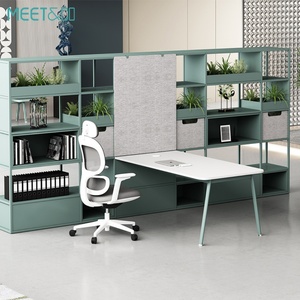 High Quality Modern 2-Person Office Computer Desk Metal Workstation Partition 4-6 Person Workstation Available for Call Centers - Product Image 2