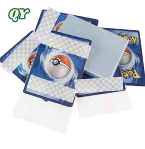QY 91x66มม. ซองใส่การ์ด PP แบบใสซองป้องกัน PVC สำหรับการ์ดเล่นเกมและนามบัตร - Product Image 6